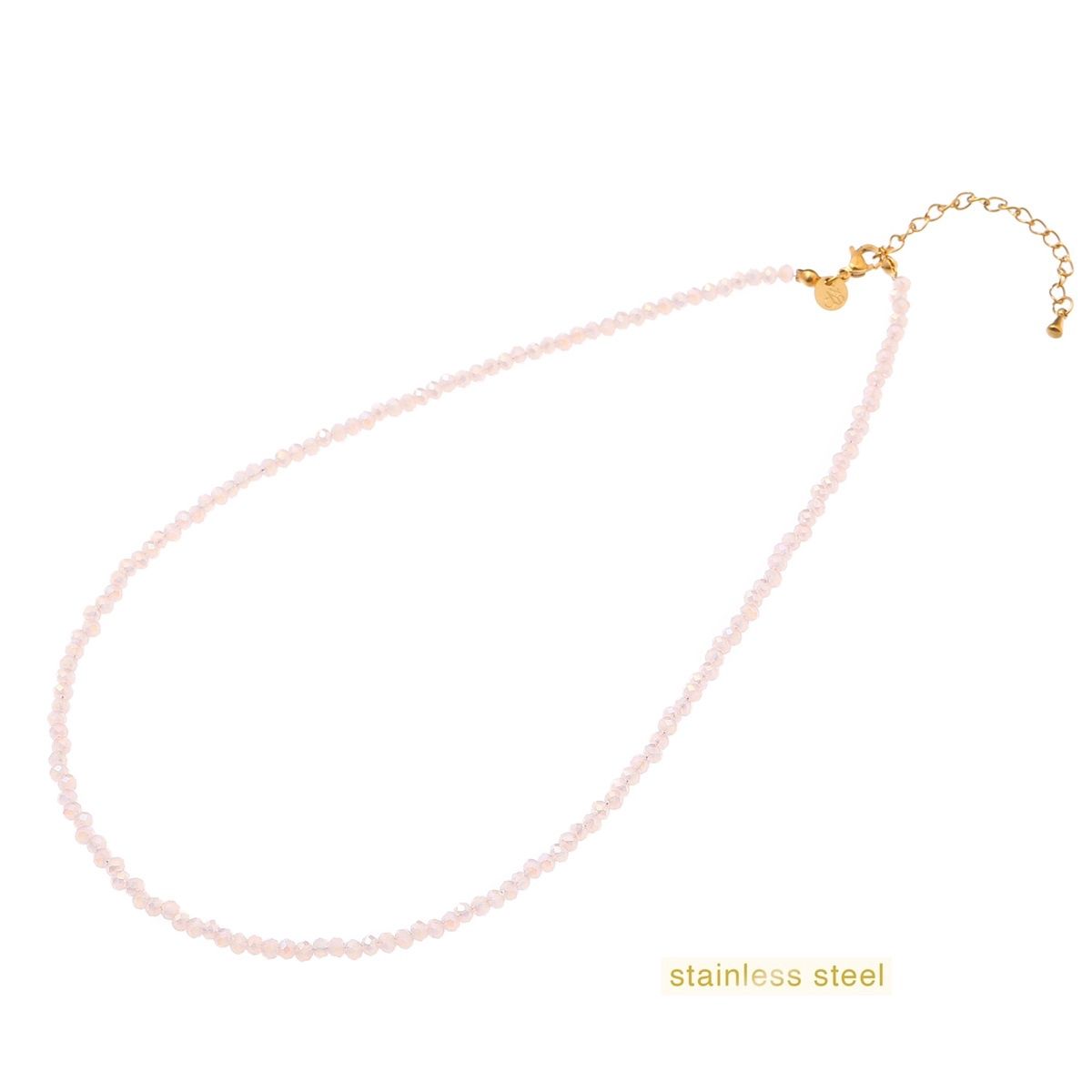 Beads Necklace - Blush