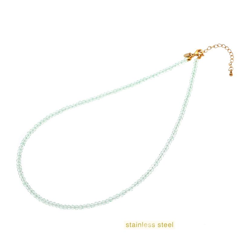 Beads Necklace - Mint