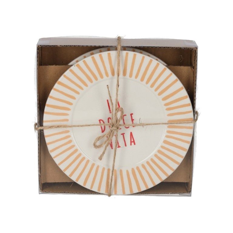 Gebaksbordje - La Dolce Vita 2st