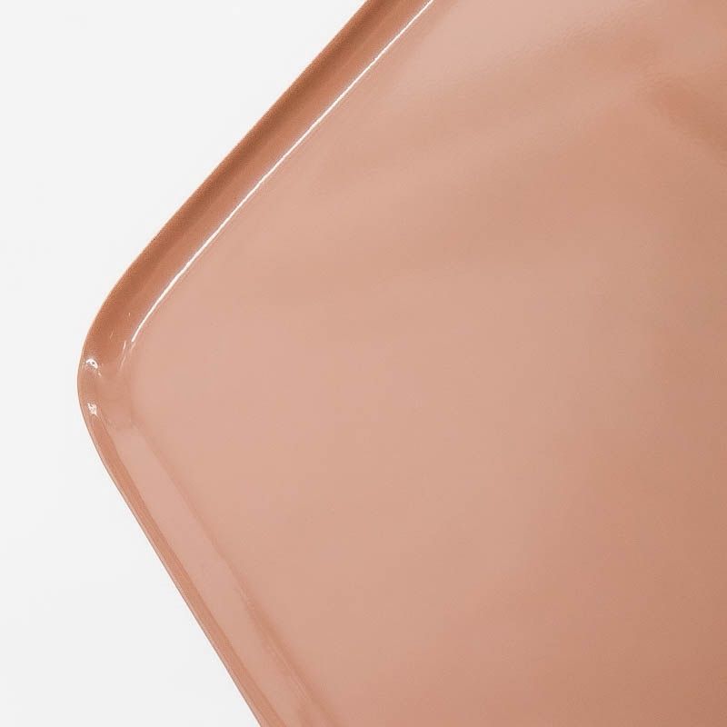 Dienblad Vierkant 30cm - Peach