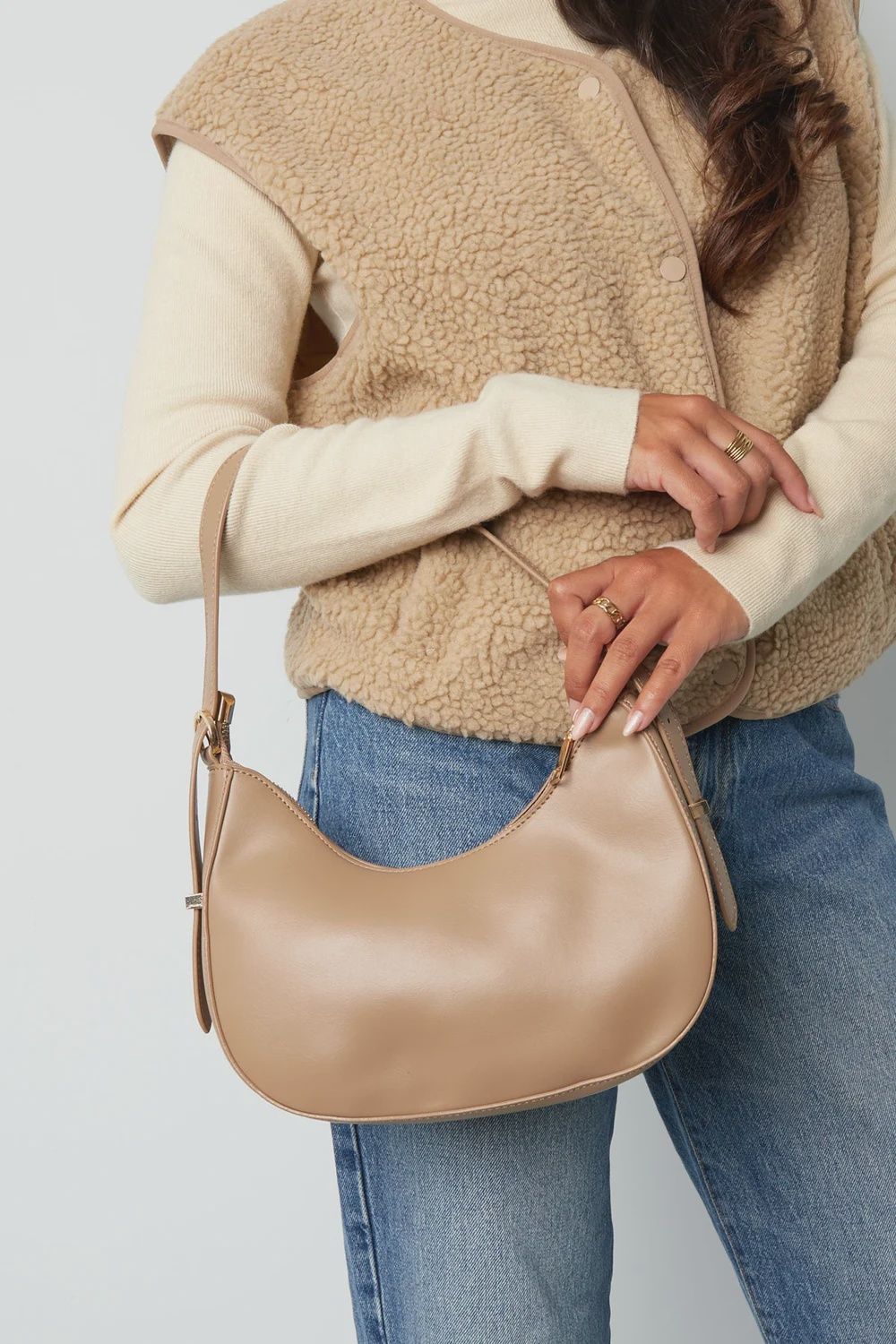 Moon Bag - Beige