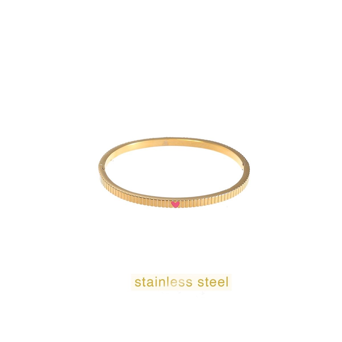 Armband Small Heart Bangle Gold