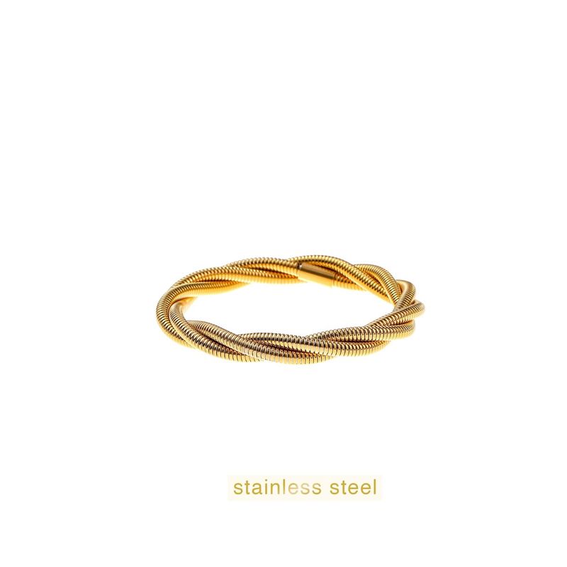 Triple Spring Bracelet - Gold