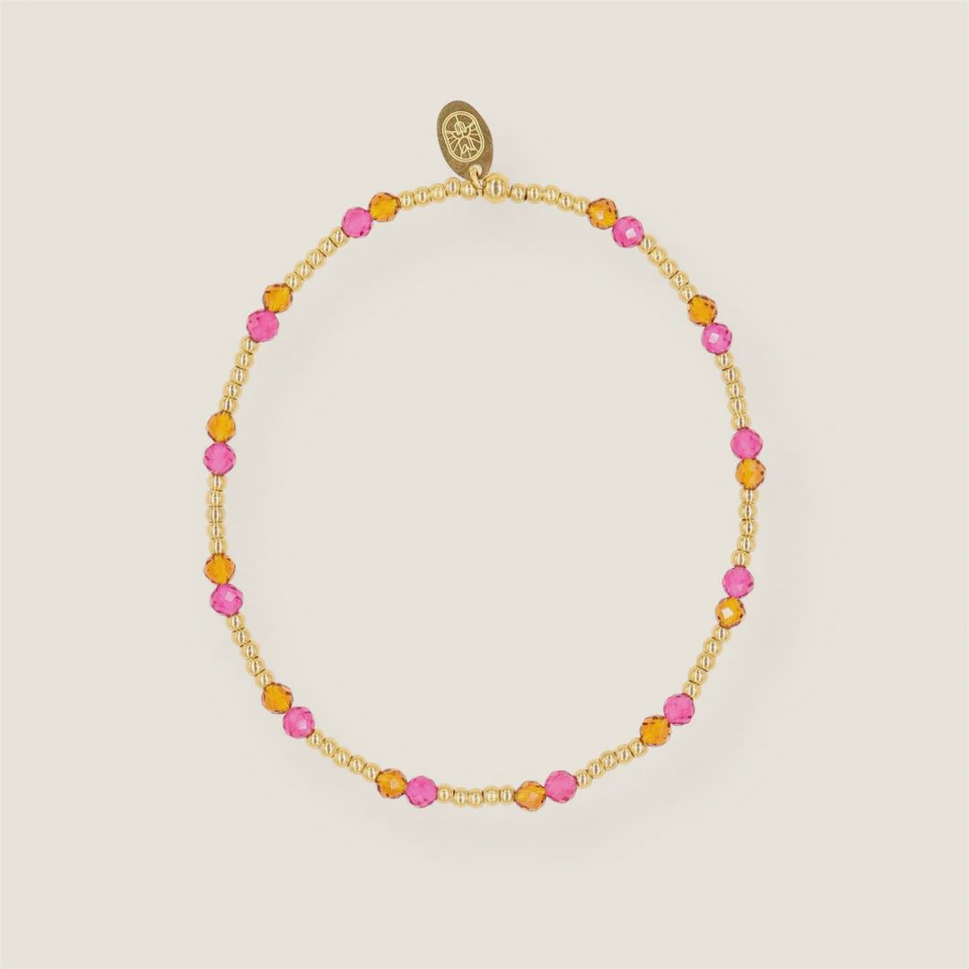 Caramel Pink Armband