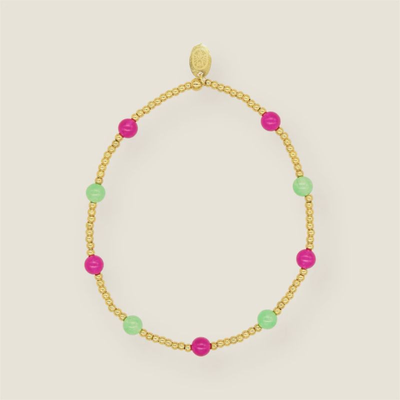 Green Fuchsia Armband