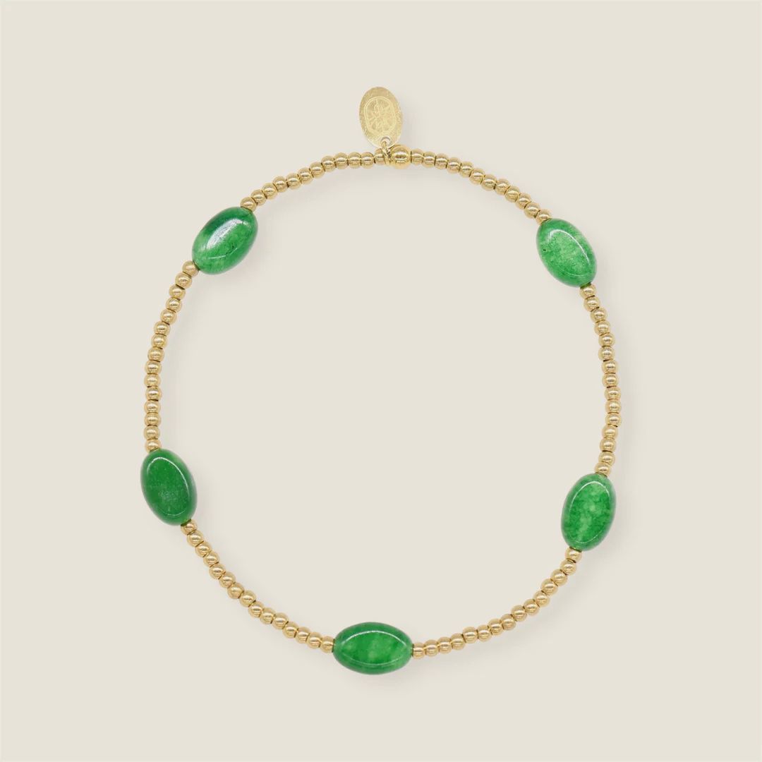 Emerald Gemstone Armband