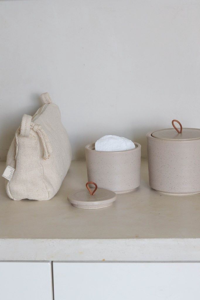Storage Jar Silke S - Taupe