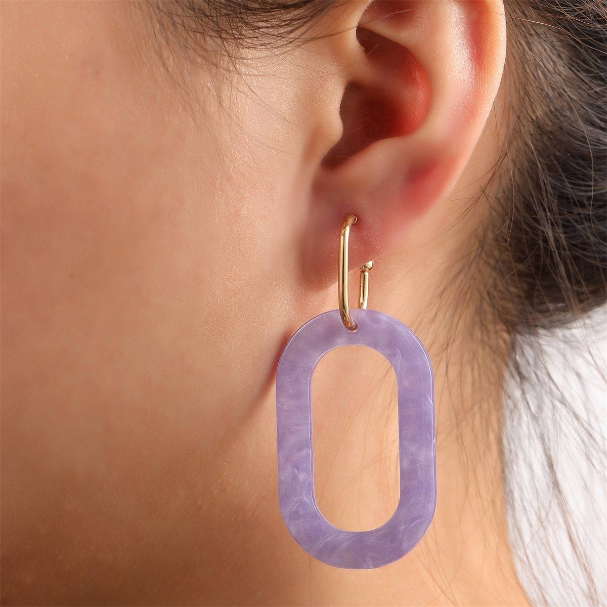 Fine Drop - Gold / Lilac