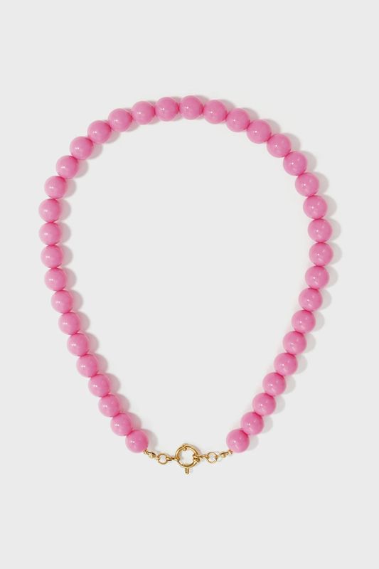 Kralen Ketting - Roze