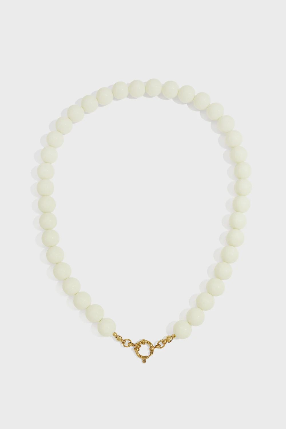 Kralen Ketting - Wit