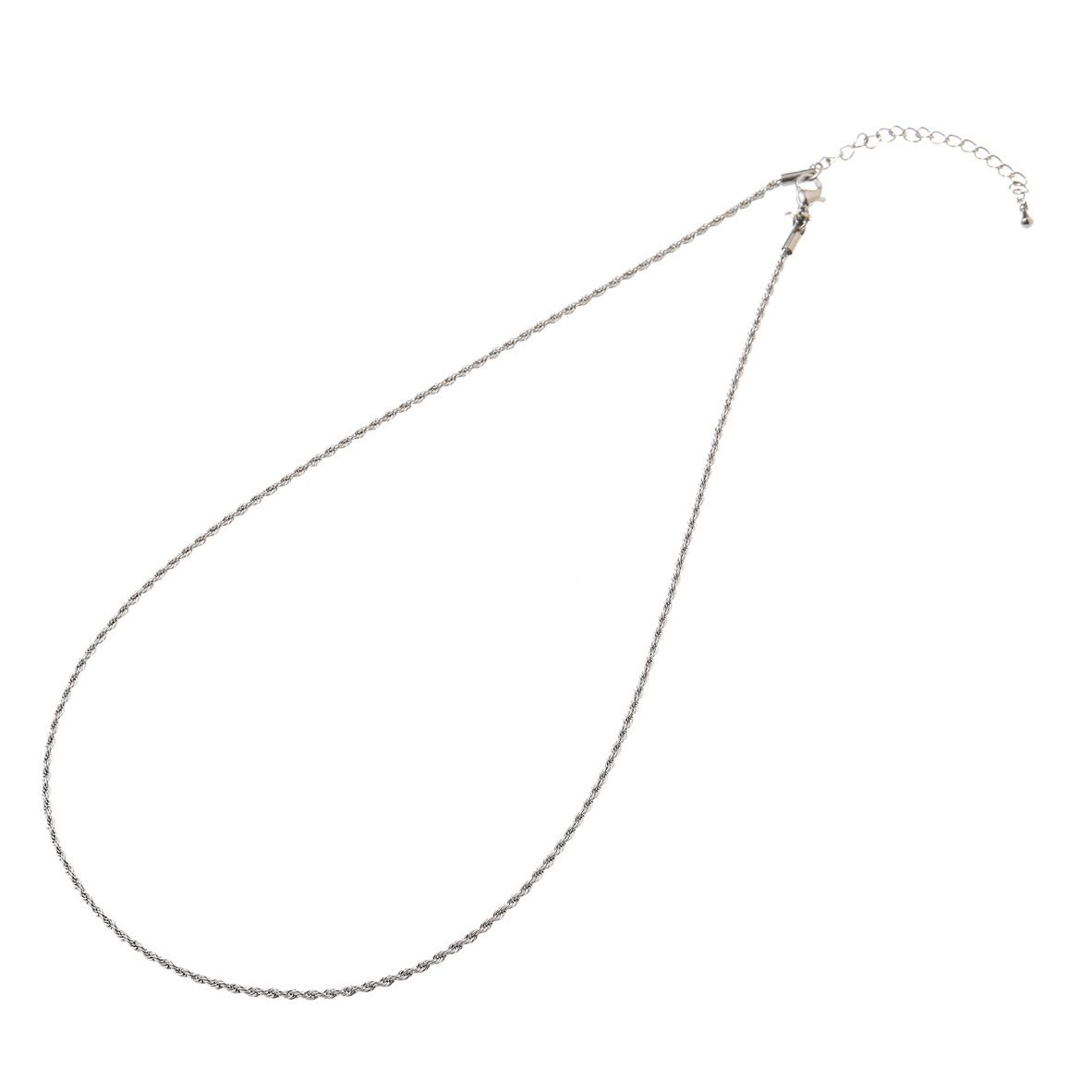 Ketting Small Twist 50cm - Silver