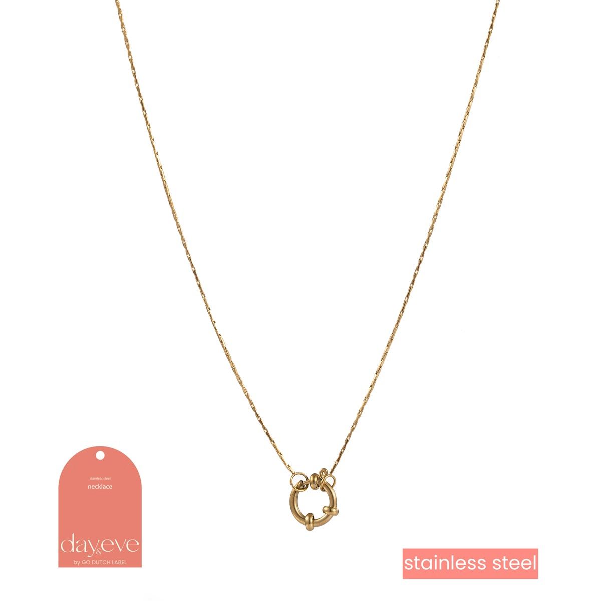 Sailor Lock Basic Necklace - Gold