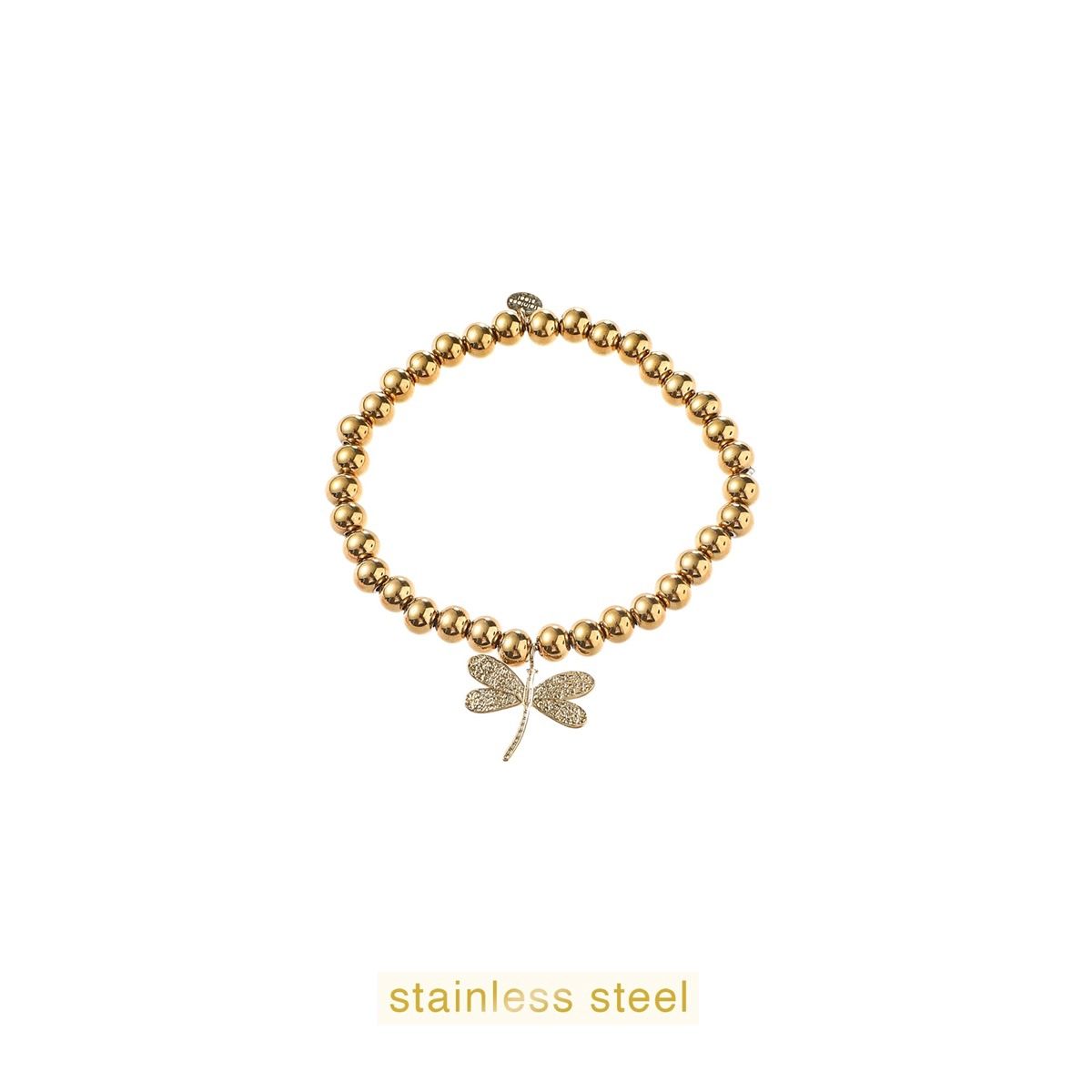 Basly Dragonfly Bracelet - Gold