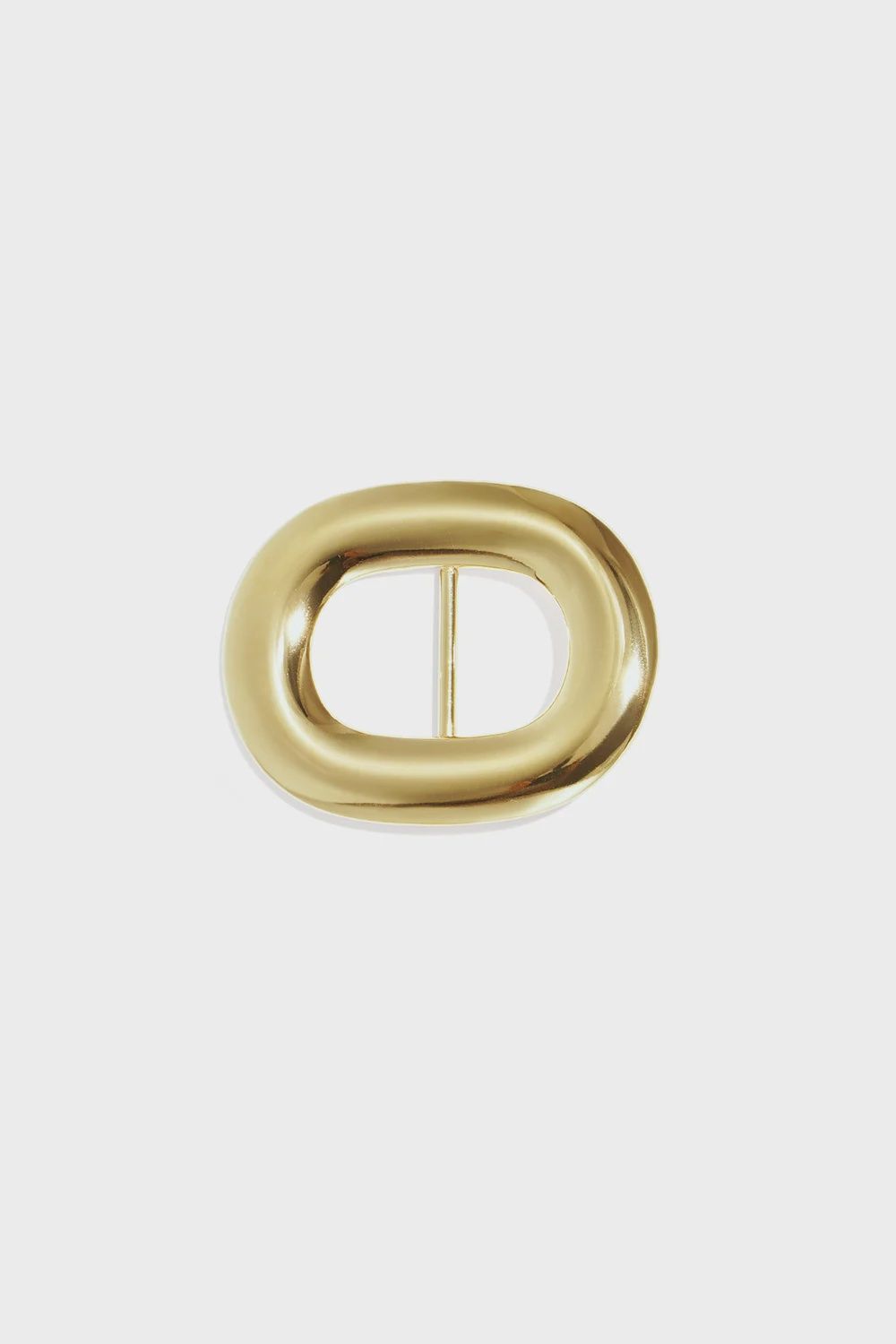 Sjaal klemmetje ovaal - Goud