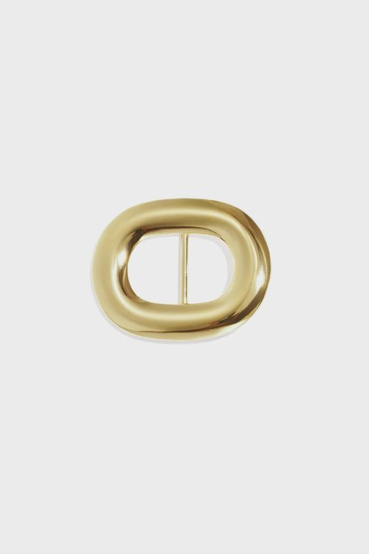 Sjaal klemmetje ovaal - Goud