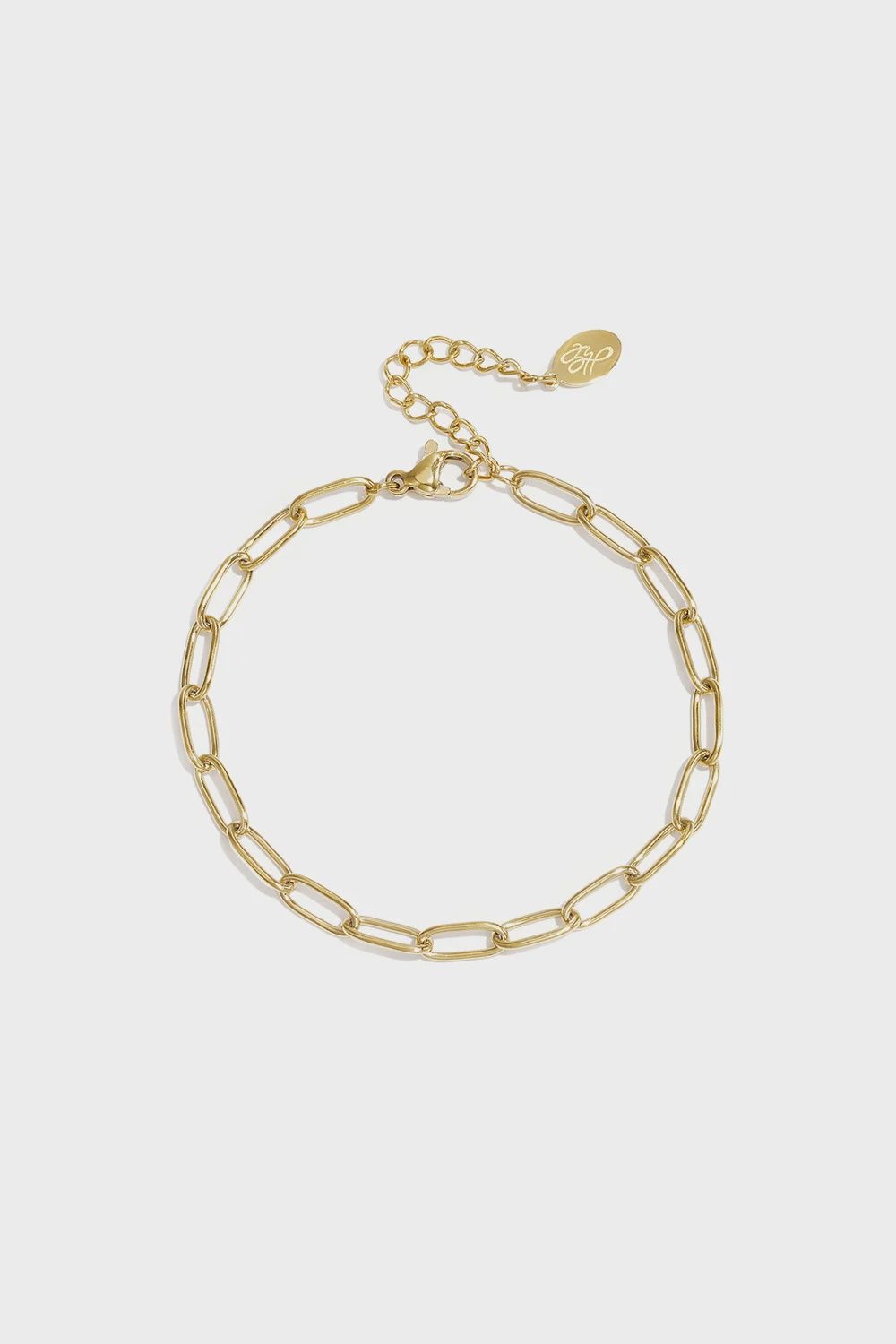 Basic Schakelarmbandje - Goud
