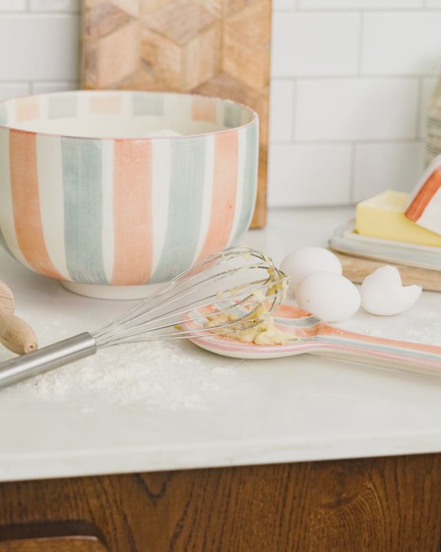 Spoonrest Levi - Lightblue / Blush