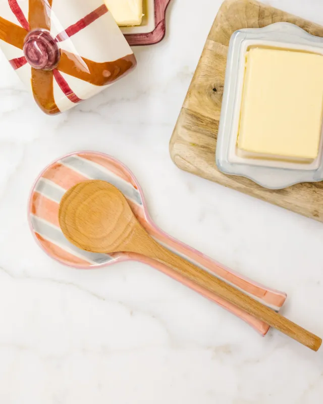 Spoonrest Levi - Lightblue / Blush