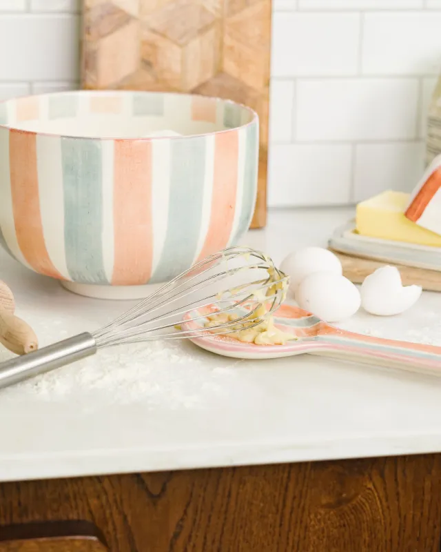 Spoonrest Levi - Lightblue / Blush