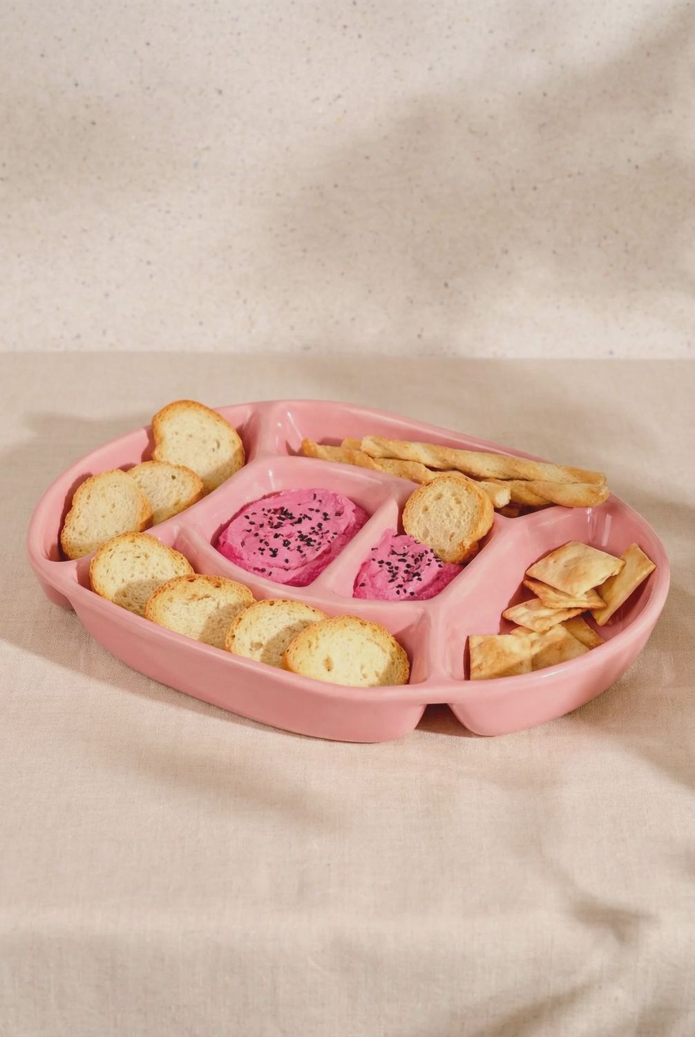 Snack Platter Iris - Pink