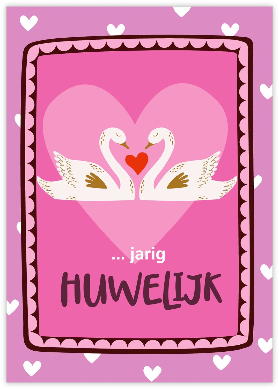 Kaart - ... jarig huwelijk