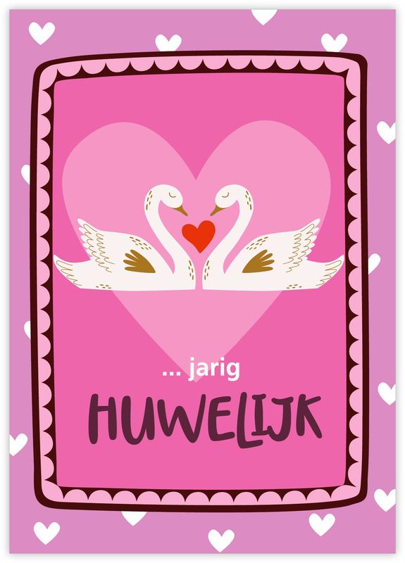 Kaart - ... jarig huwelijk