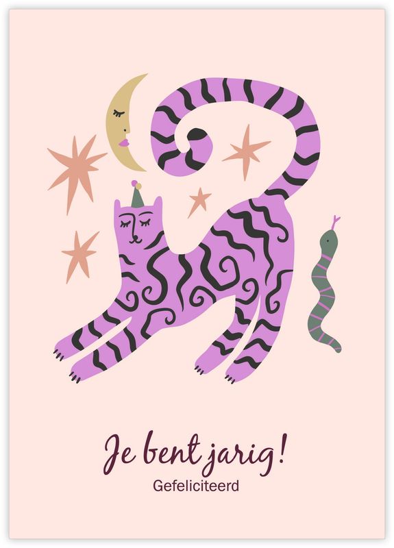 Kaart - Je bent jarig!