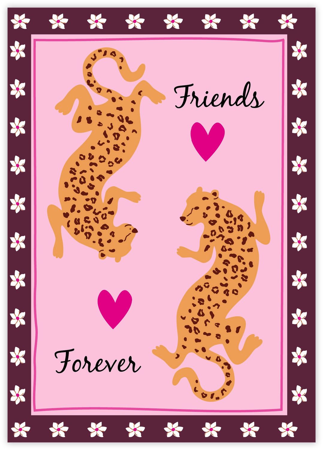 Kaart - Friends Forever