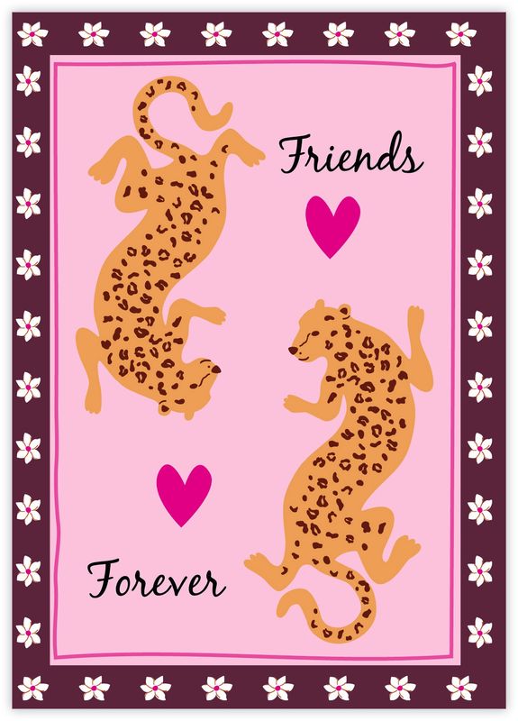 Kaart - Friends Forever