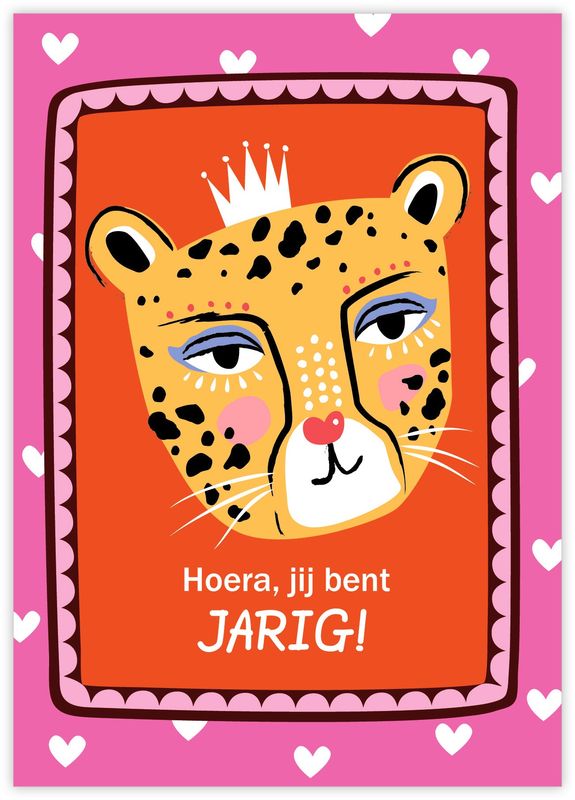 Kaart - Hoera, jij bent jarig!
