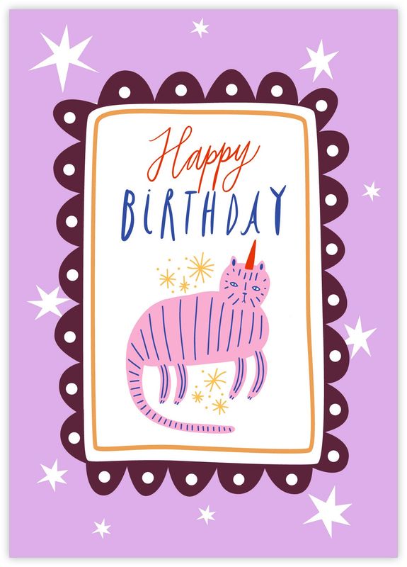 Kaart - Happy Birthday!