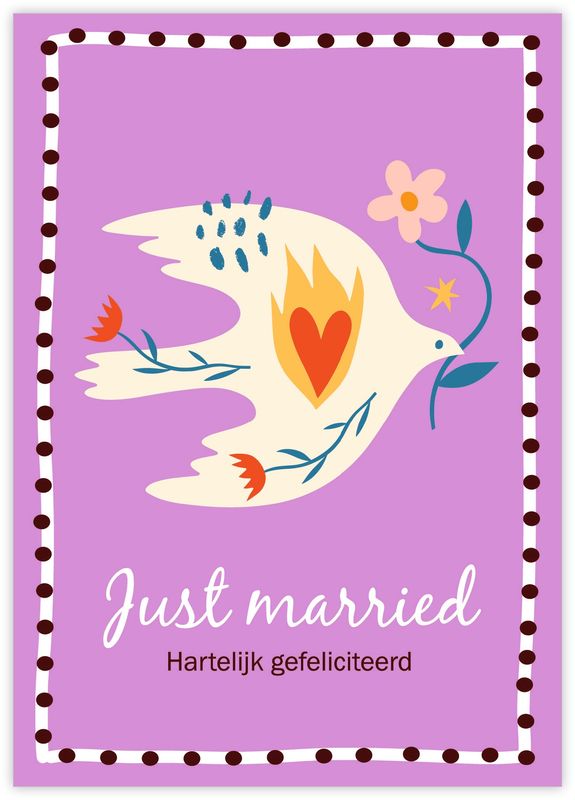 Kaart - Just married