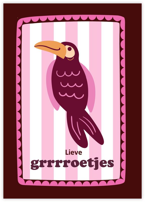 Kaart - Lieve grrrroetjes