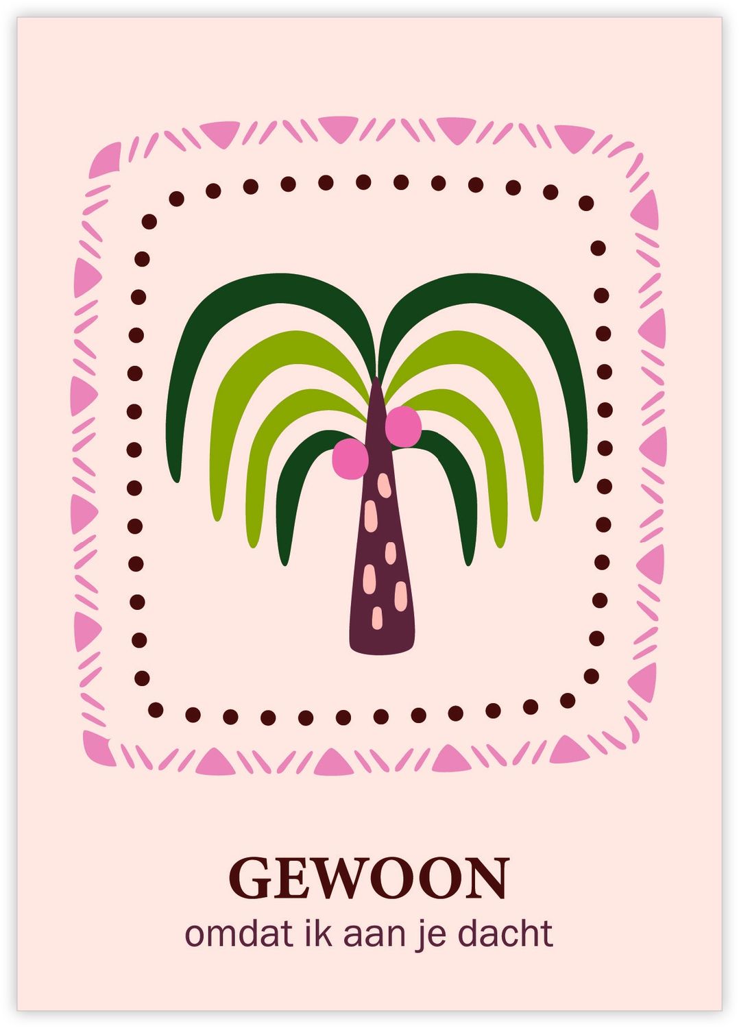 Kaart - Gewoon omdat ik aan je dacht