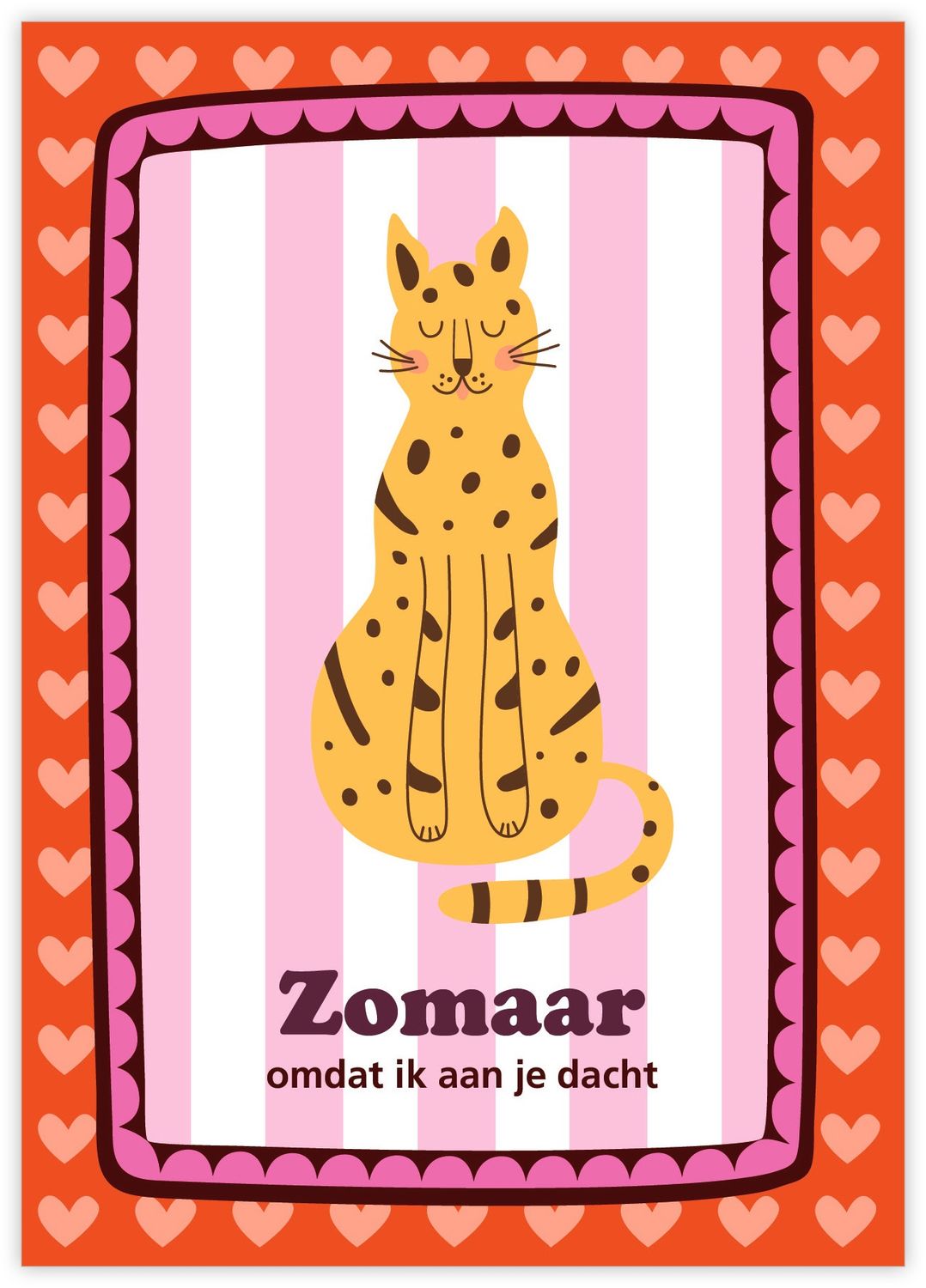 Kaart - Zomaar omdat ik aan je dacht