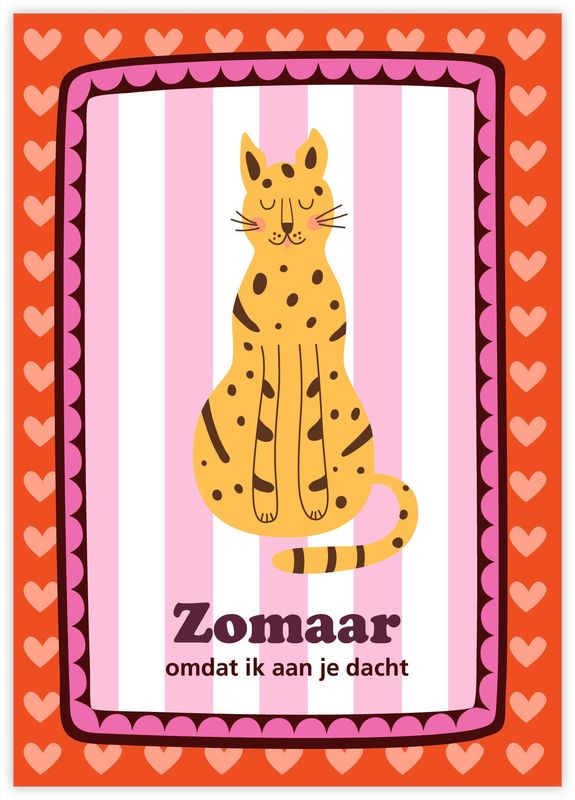 Kaart - Zomaar omdat ik aan je dacht