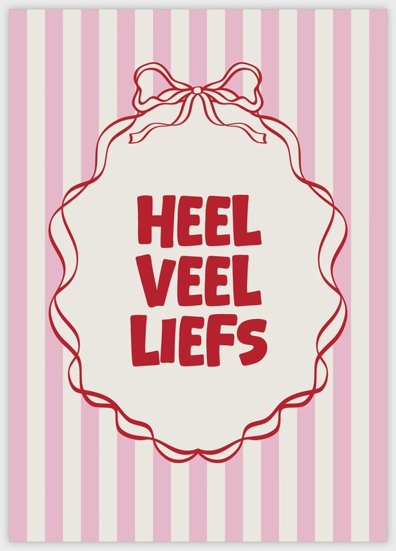 Kaart - Heel veel liefs