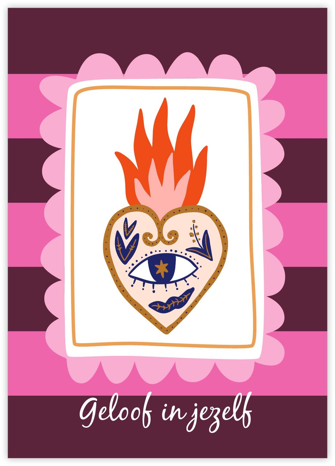Kaart - Geloof in jezelf