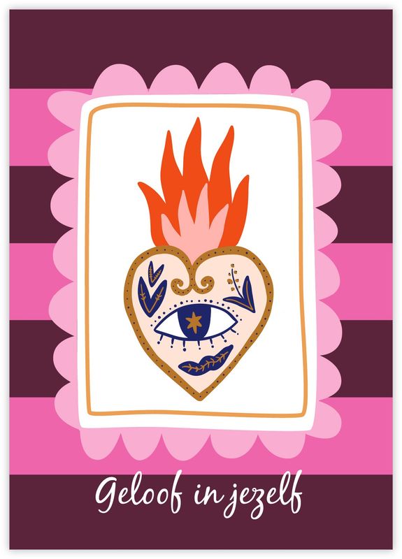 Kaart - Geloof in jezelf