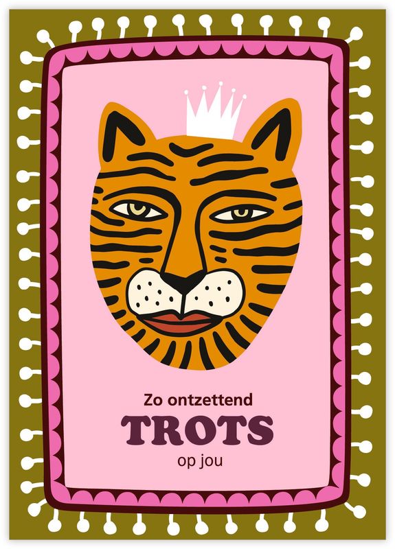 Kaart - Zo ontzettend trots op jou