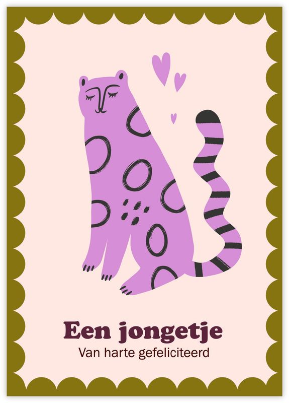 Kaart - Een jongetje