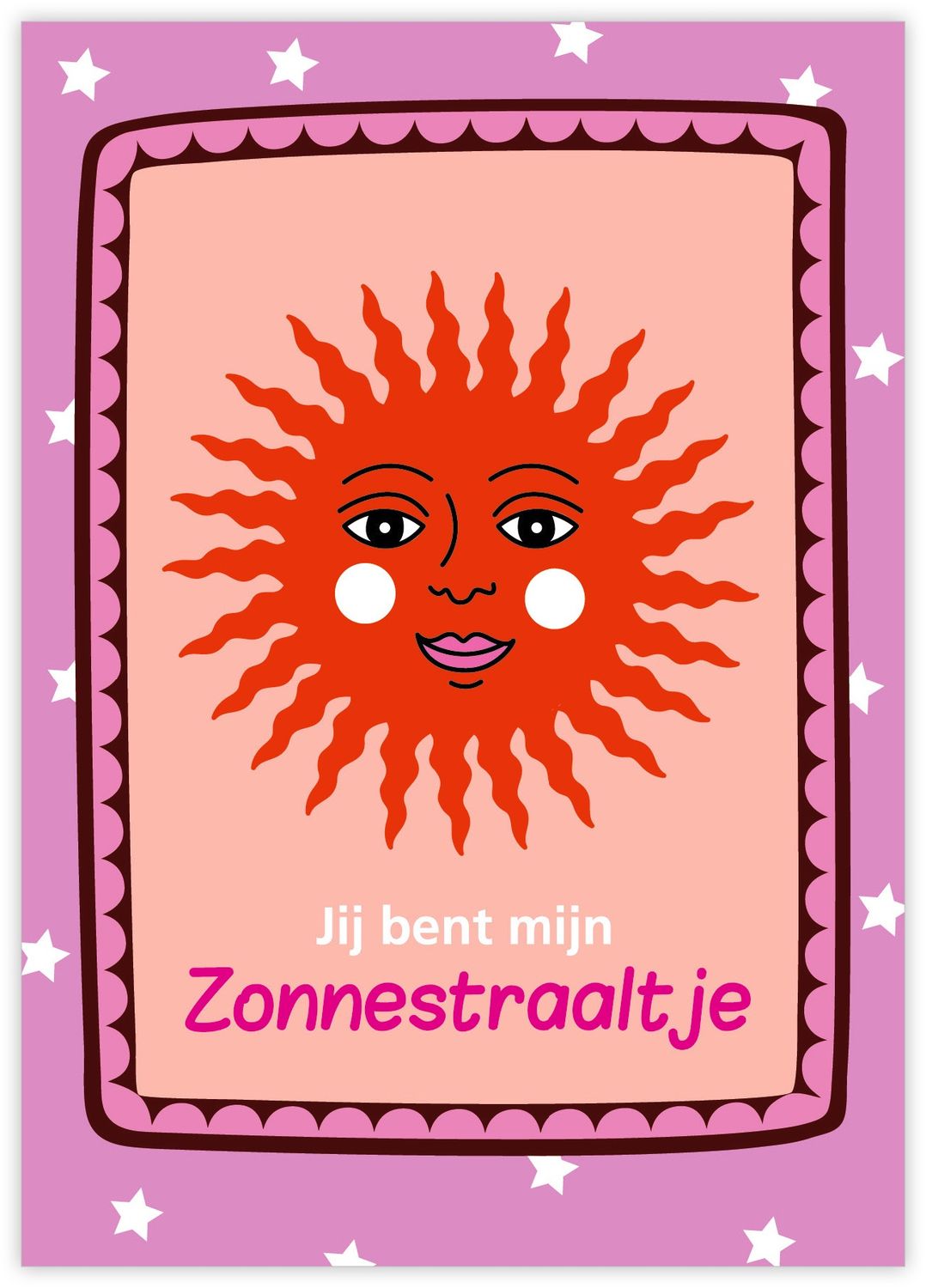 Kaart - Jij bent mijn zonnestraaltje