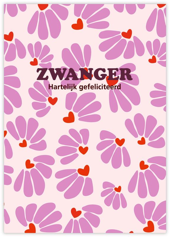 Kaart - Zwanger