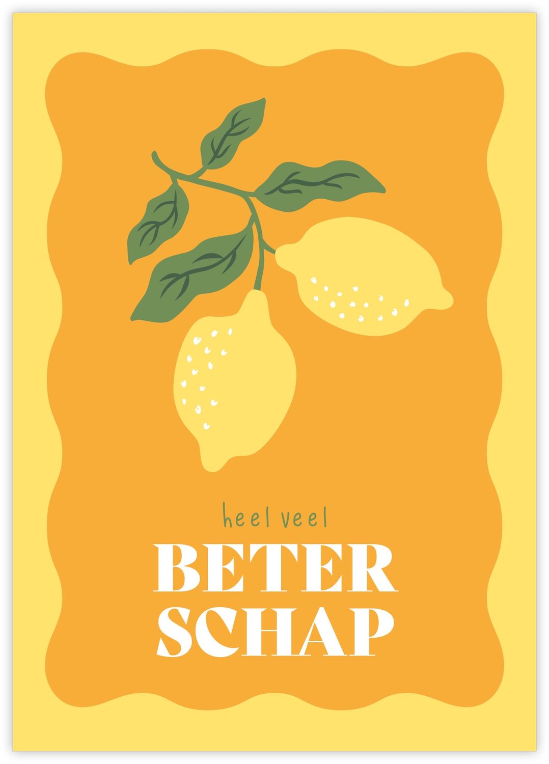 Kaart - Heel veel beterschap