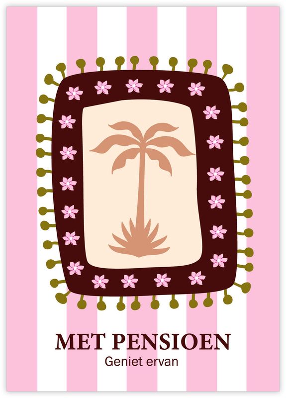 Kaart - Met Pensioen, geniet ervan!