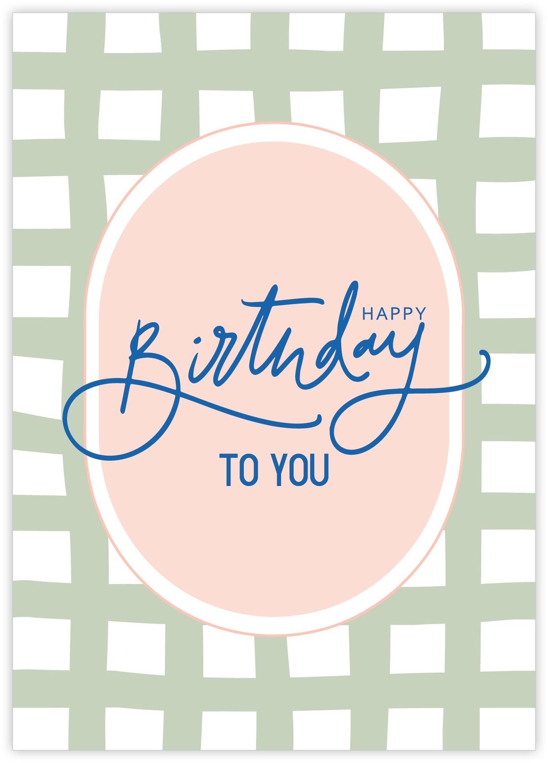 Kaart - Happy Birthday to You