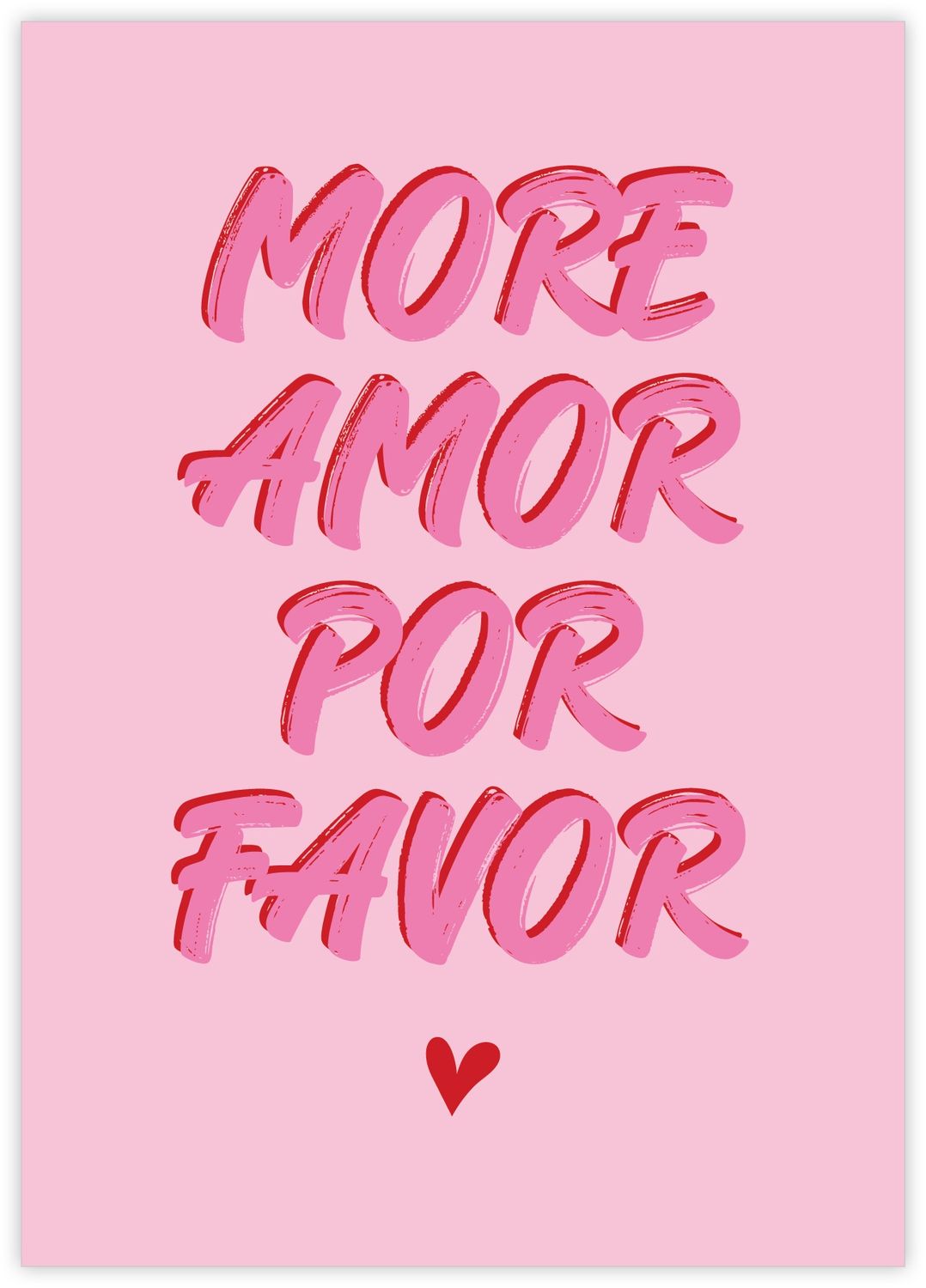 Kaart - More Amore Por Favor