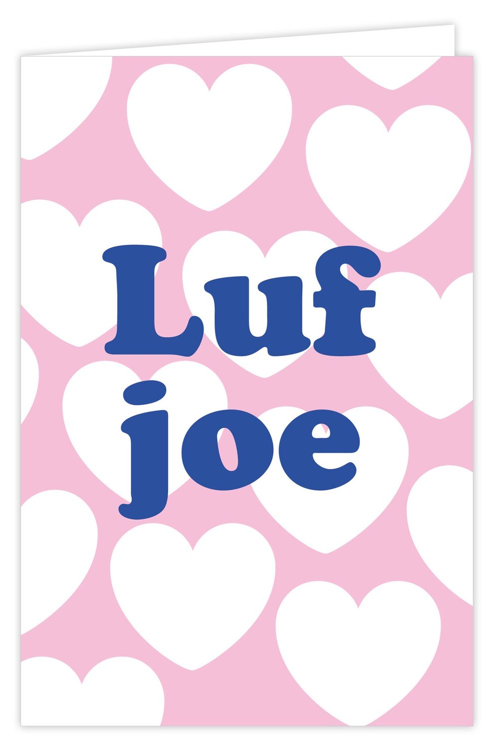 Wenskaart incl envelop - Luf Joe