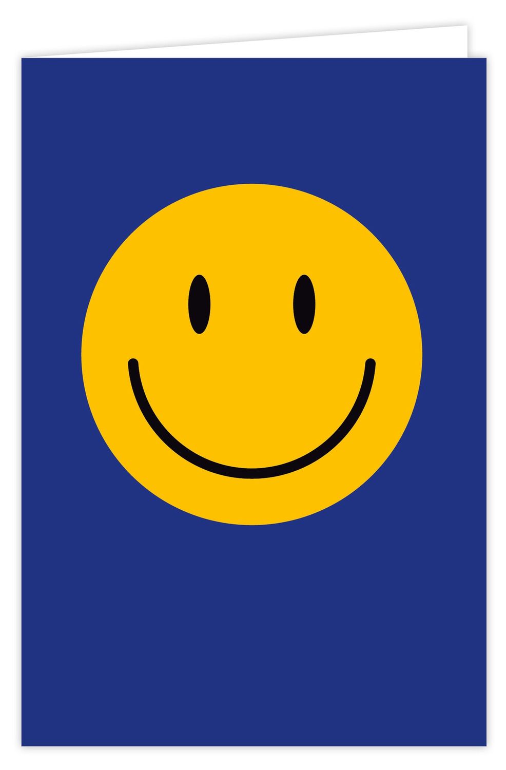 Wenskaart incl envelop - Smiley