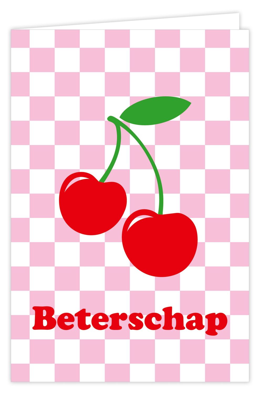 Wenskaart incl envelop - Beterschap